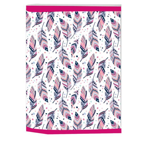 Školský zošit A5 Trend štvorčekový Pierka, viacfarebná Školský zošit A5 Trend štvorčekový Pierka, viacfarebná