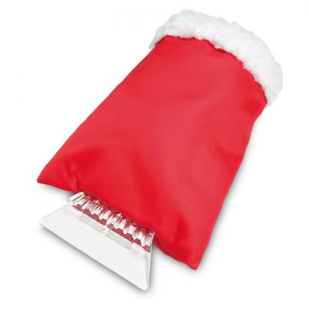 Škrabka s rukavicí, červená Škrabka s rukavicí, červená