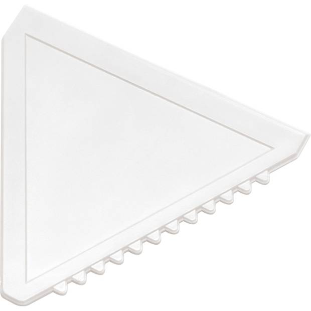 ŠKRABKA trojuholníková plastová škrabka, biela ŠKRABKA trojuholníková plastová škrabka, biela