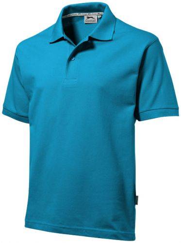 SLAZENGER FOREHAND POLO aqua modrá XL