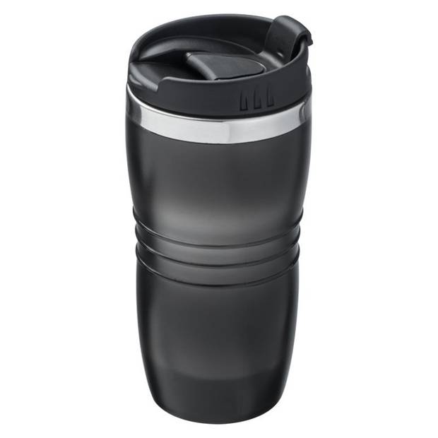 SLIGO termohrnek V ergonomického tvaru 450 ML, ČERNÁ SLIGO termohrnek V ergonomického tvaru 450 ML, ČERNÁ