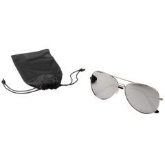 Obrázok ku produktu Slnečné okuliare s tmavo tónovanými sklami, strieborná