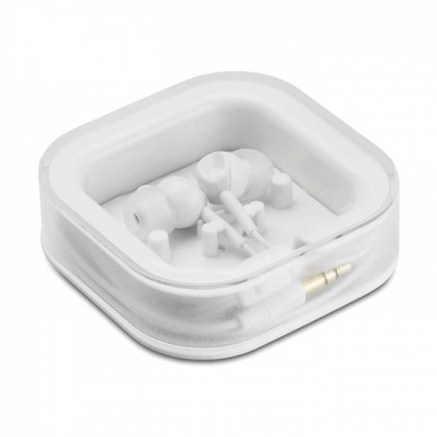 Sluchátka do uší, bílá Sluchátka do uší, bílá