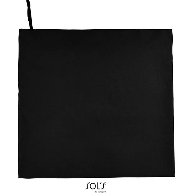SOL'S | Atoll 100, Osuška z mikrovlákna, čierna SOL'S | Atoll 100, Osuška z mikrovlákna, čierna