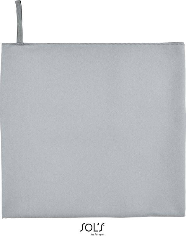 SOL'S | Atoll 50, Uterák z mikrovlákna, sivá pure