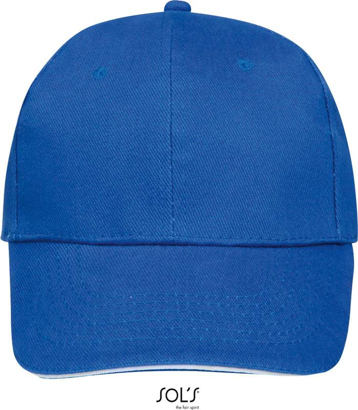 modrá royal - biela