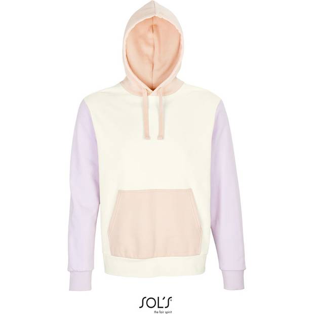 SOL'S | Collins, Unisex mikina s kapuc. z bio bavlny, biela off, XS SOL'S | Collins, Unisex mikina s kapuc. z bio bavlny, biela off, XS