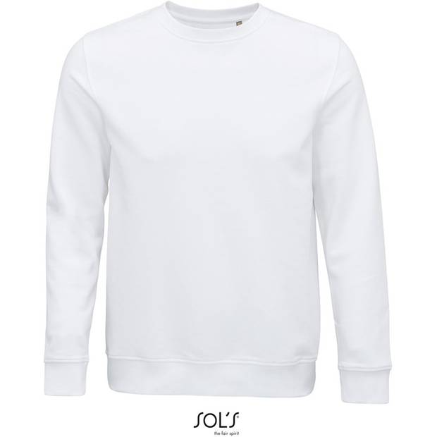 SOL'S | Comet, Unisex mikina z bio bavlny, bílá, XS SOL'S | Comet, Unisex mikina z bio bavlny, bílá, XS