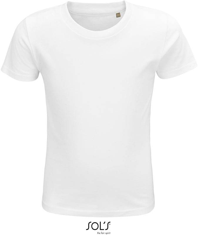 SOL'S | Crusader Kids, Dětské tričko z bio bavlny, bílá, 2 Y