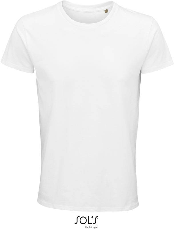 SOL'S | Crusader Men, Pánske tričko z bio bavlny, biela, L