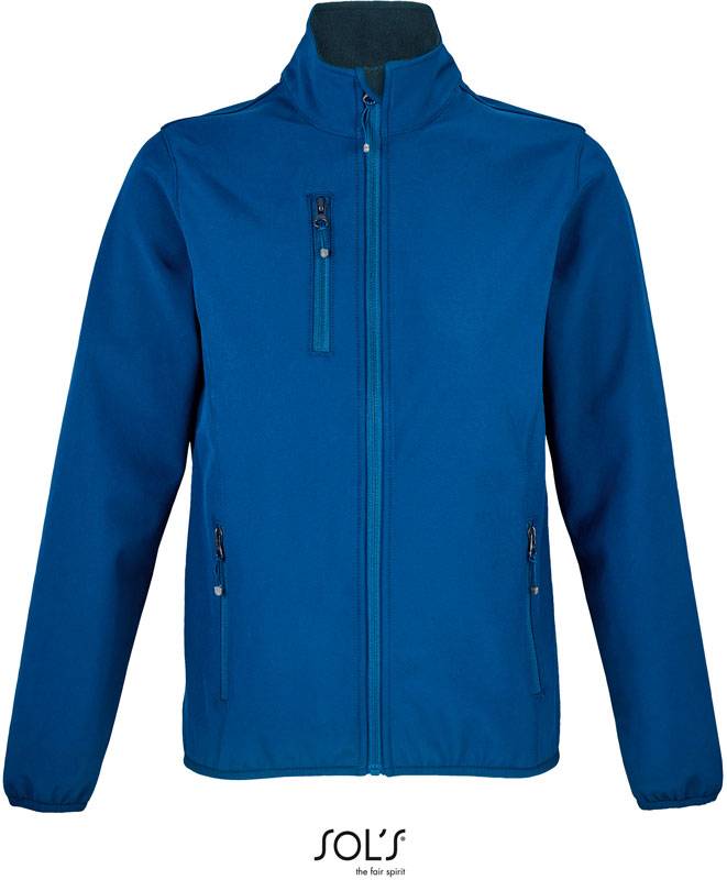 SOL'S | Falcon Women, Dámska 3-vrst. softshell. bunda, modrá royal, XXL