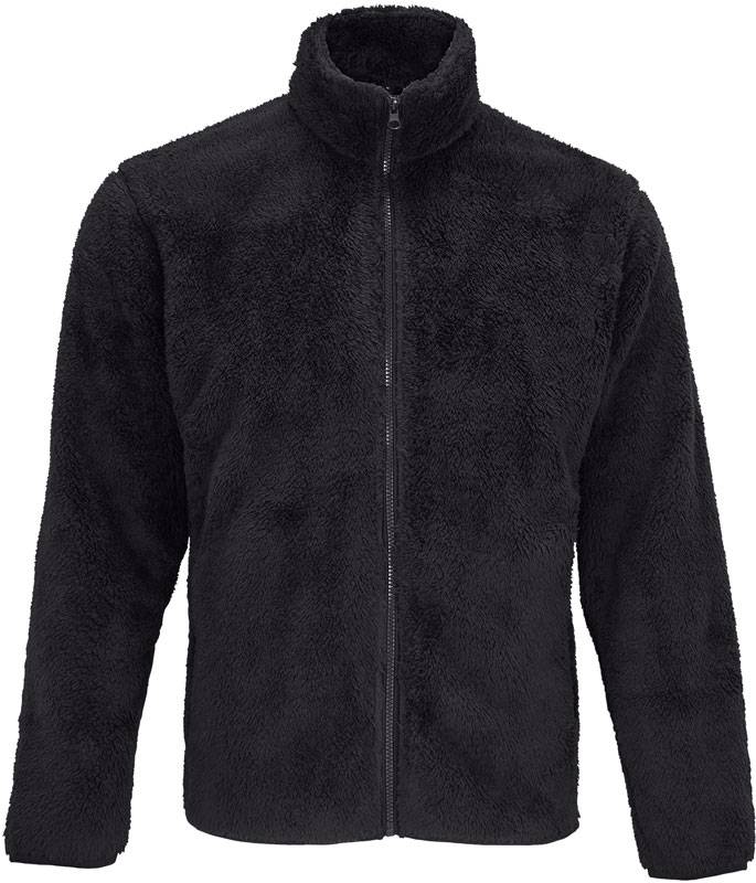 SOL'S | Finch, Fleecová bunda, šedá carbon, XS