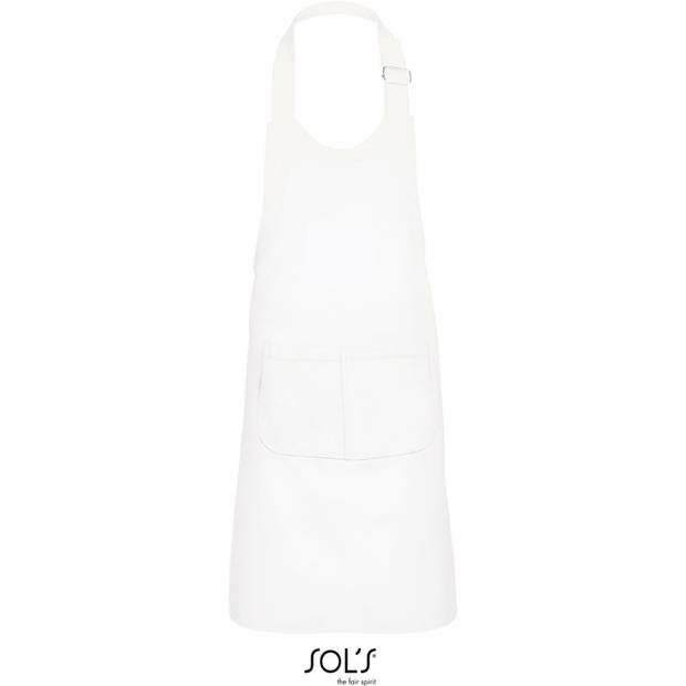SOL'S | Gala Kids, Dětská zástěra s laclem, bílá SOL'S | Gala Kids, Dětská zástěra s laclem, bílá