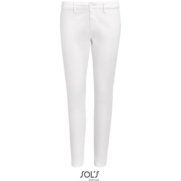SOL'S | Jules Women, Dámské 7/8 kalhoty, bílá, 34 SOL'S | Jules Women, Dámské 7/8 kalhoty, bílá, 34