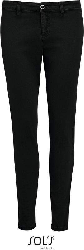 SOL'S | Jules Women, Dámske 7/8 nohavice, čierna, 44