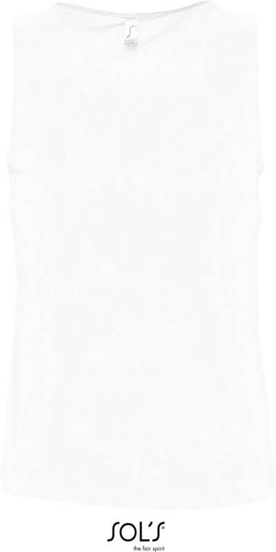SOL'S | Justin, Pánske tielko, biela, S