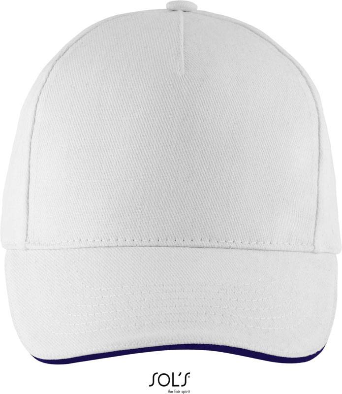 biela - modrá french navy