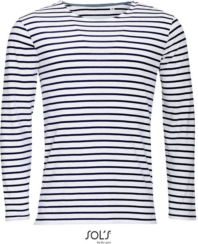 bílá - modrá navy