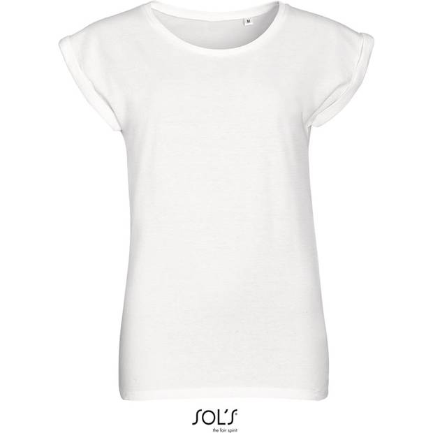 SOL'S | Melba, Lehké dámské tričko, bílá, S SOL'S | Melba, Lehké dámské tričko, bílá, S