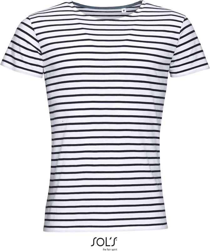 bílá - modrá navy