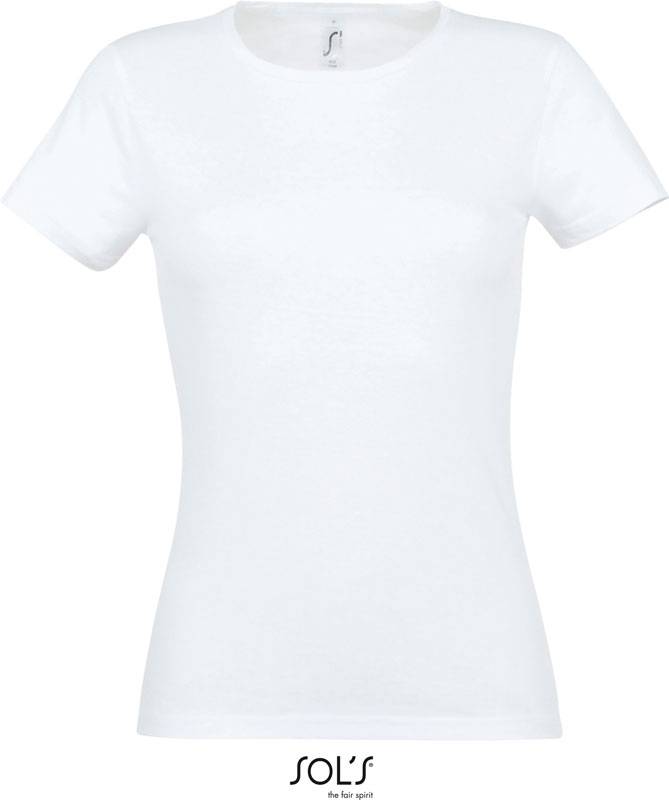 SOL'S | Miss, Dámske tričko, biela, L