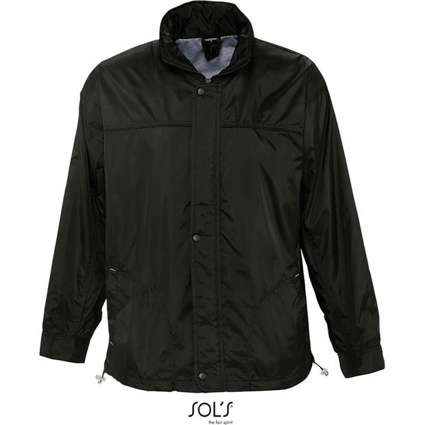 SOL'S | Mistral, Polstrovaná unisex větrovka, černá, S SOL'S | Mistral, Polstrovaná unisex větrovka, černá, S