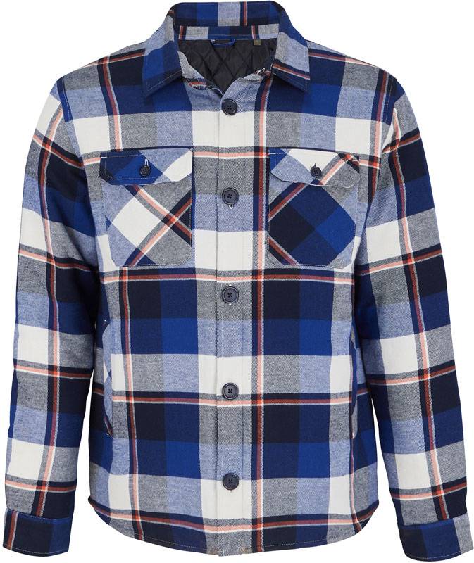 SOL'S | Noah, Károvaná košeľa s podšívkou, modrá royal, XS/S