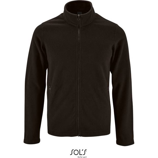 SOL'S | Norman Men, Pánská fleecová bunda, černá, S SOL'S | Norman Men, Pánská fleecová bunda, černá, S