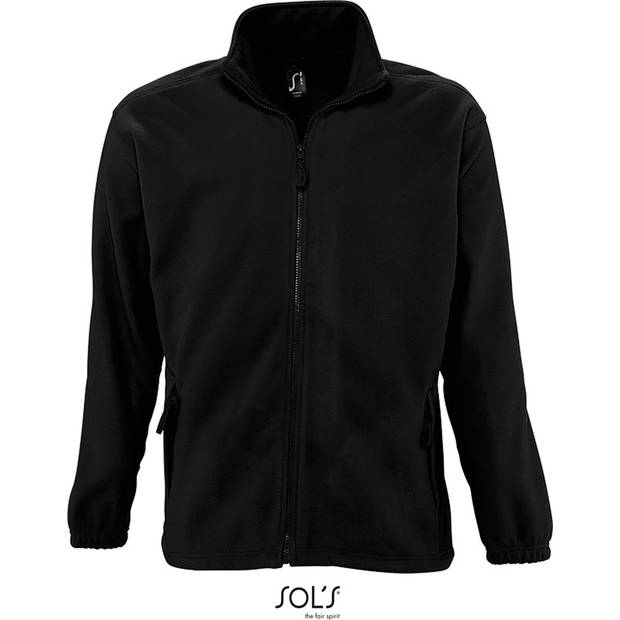 SOL'S | North, Fleecová bunda, čierna, XS SOL'S | North, Fleecová bunda, čierna, XS