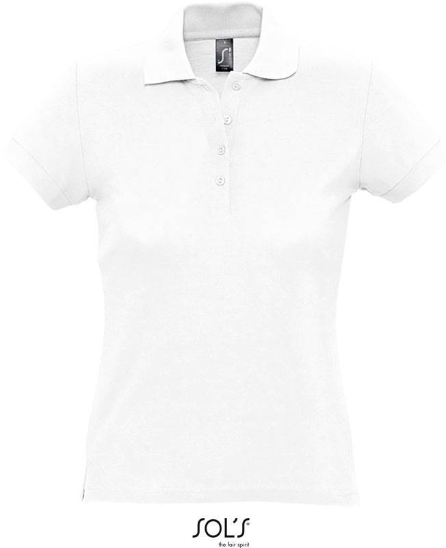 SOL'S | Passion, Dámské piqué polo, bílá, S