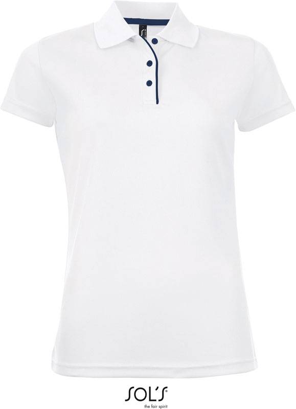 SOL'S | Performer Women, Dámske šport. polo, biela, S