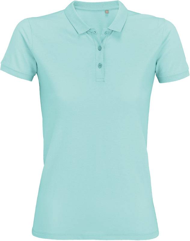 SOL'S | Planet Women, Dámske polo z bio bavlny, modrá arctic, XS