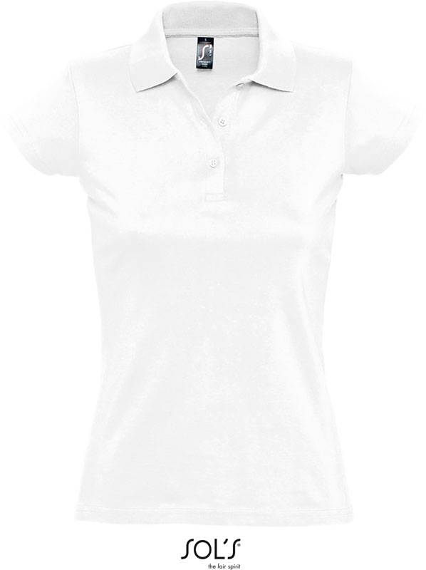 SOL'S | Prescott Women, Dámske polo, biela, S