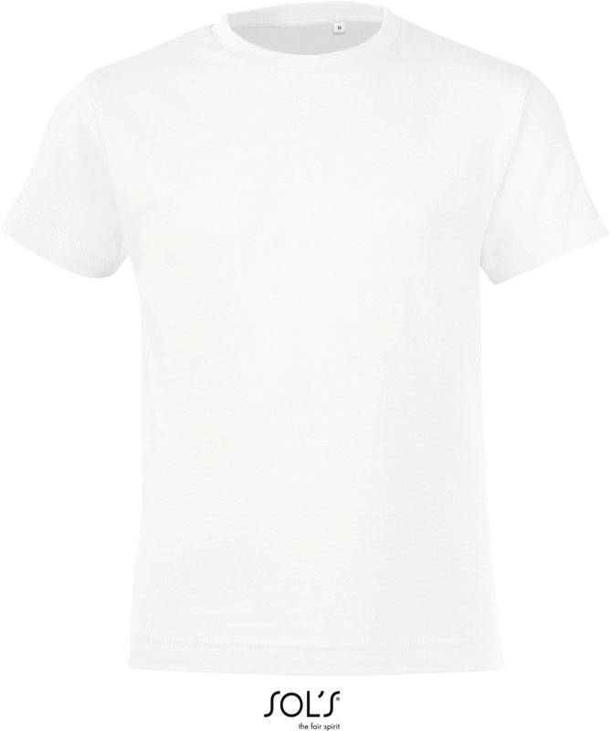 SOL'S | Regent Fit Kids, Dětské tričko, bílá, 2 Y