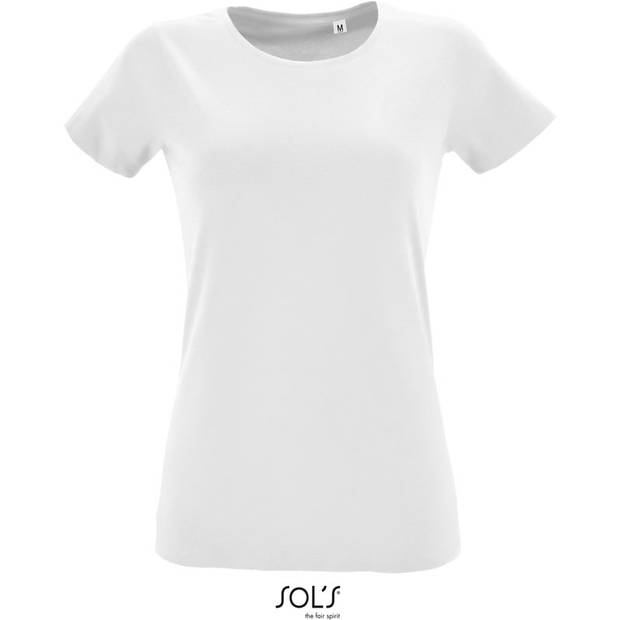 SOL'S | Regent Fit Women, Dámské tričko "Slim Fit", bílá, S SOL'S | Regent Fit Women, Dámské tričko "Slim Fit", bílá, S