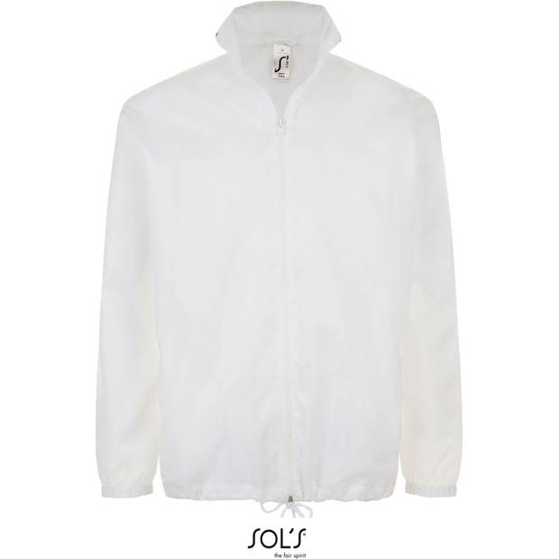 SOL'S | Shift, Unisex vetrovka, biela, XS SOL'S | Shift, Unisex vetrovka, biela, XS