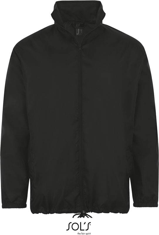 SOL'S | Shift, Unisex vetrovka, čierna, M