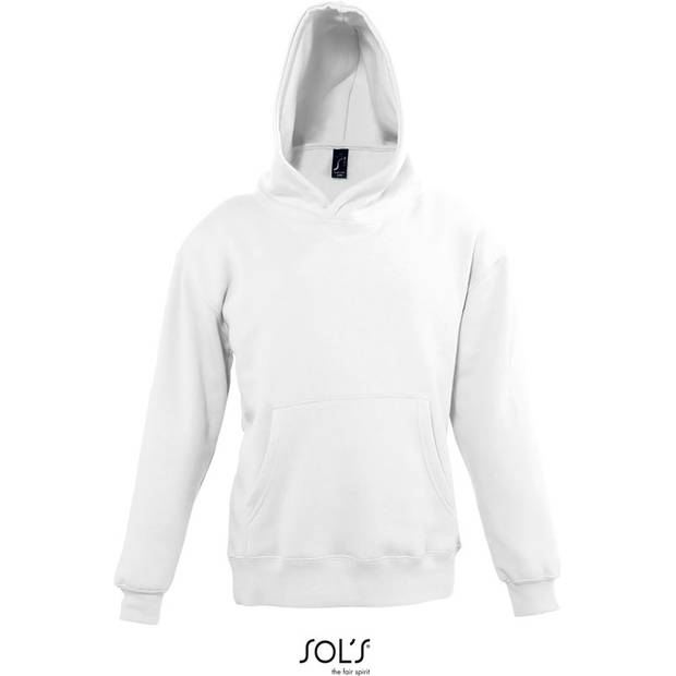 SOL'S | Slam Kids, Detská mikina s kapuc., biela, 8 Y SOL'S | Slam Kids, Detská mikina s kapuc., biela, 8 Y