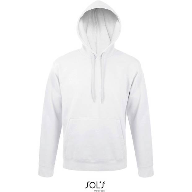 SOL'S | Snake, Unisex mikina s kapucí, bílá, XS SOL'S | Snake, Unisex mikina s kapucí, bílá, XS