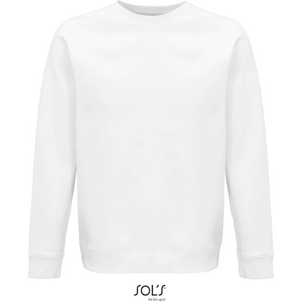 SOL'S | Space, Unisex bio mikina, biela, XS SOL'S | Space, Unisex bio mikina, biela, XS