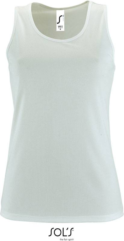 SOL'S | Sporty TT Women, Dámské sport. tílko, bílá, S