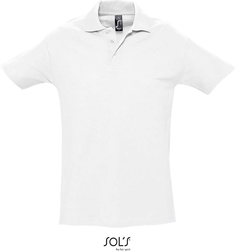 SOL'S | Spring II, Piqué polo, bílá, S