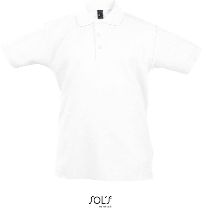 SOL'S | Summer Kids II, Dětské piqué polo, bílá, 6 Y