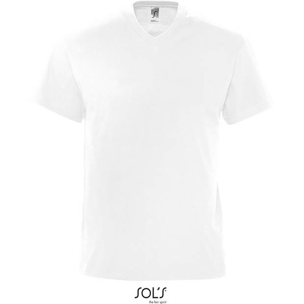SOL'S | Victory, Pánske tričko s výstrihom do V, biela, S SOL'S | Victory, Pánske tričko s výstrihom do V, biela, S