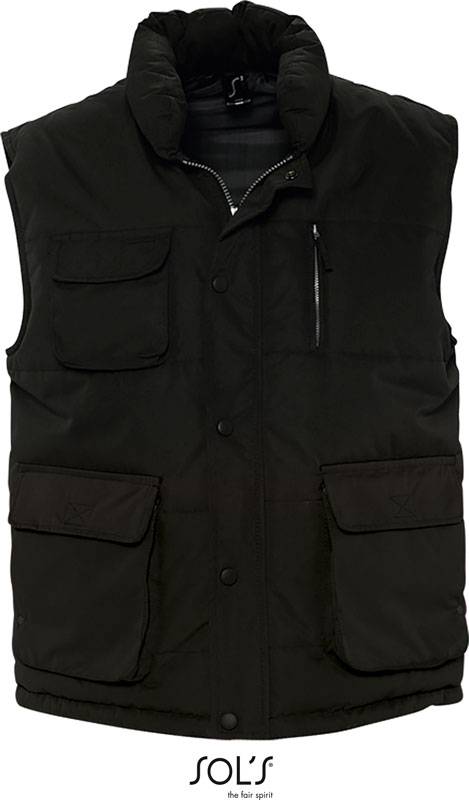 SOL'S | Viper, Vesta, čierna, S