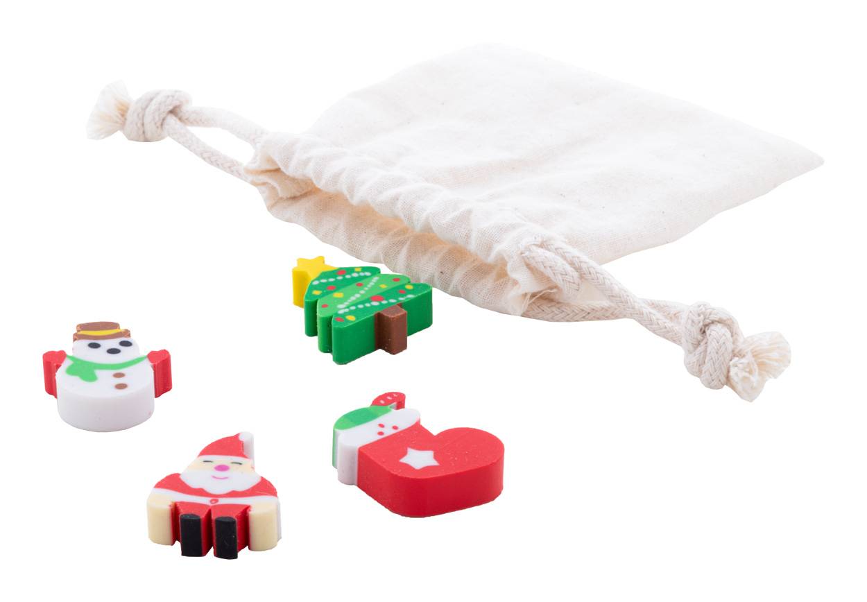 Sommaroy vianočná sada gúm, viacfarebná