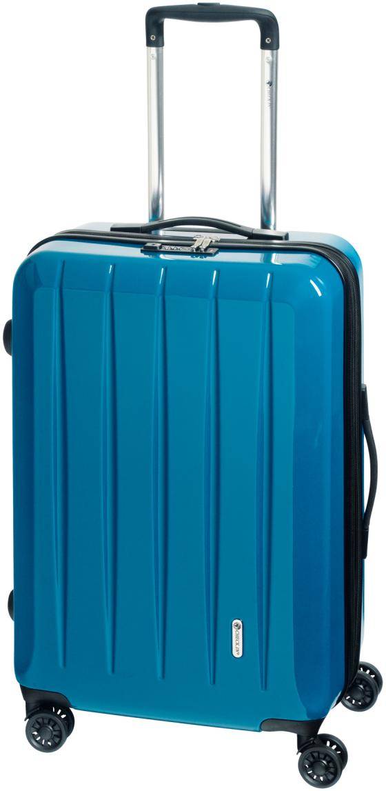 "Souprava kufříků ""London"" 3-dílná, modrá tyrkysová"