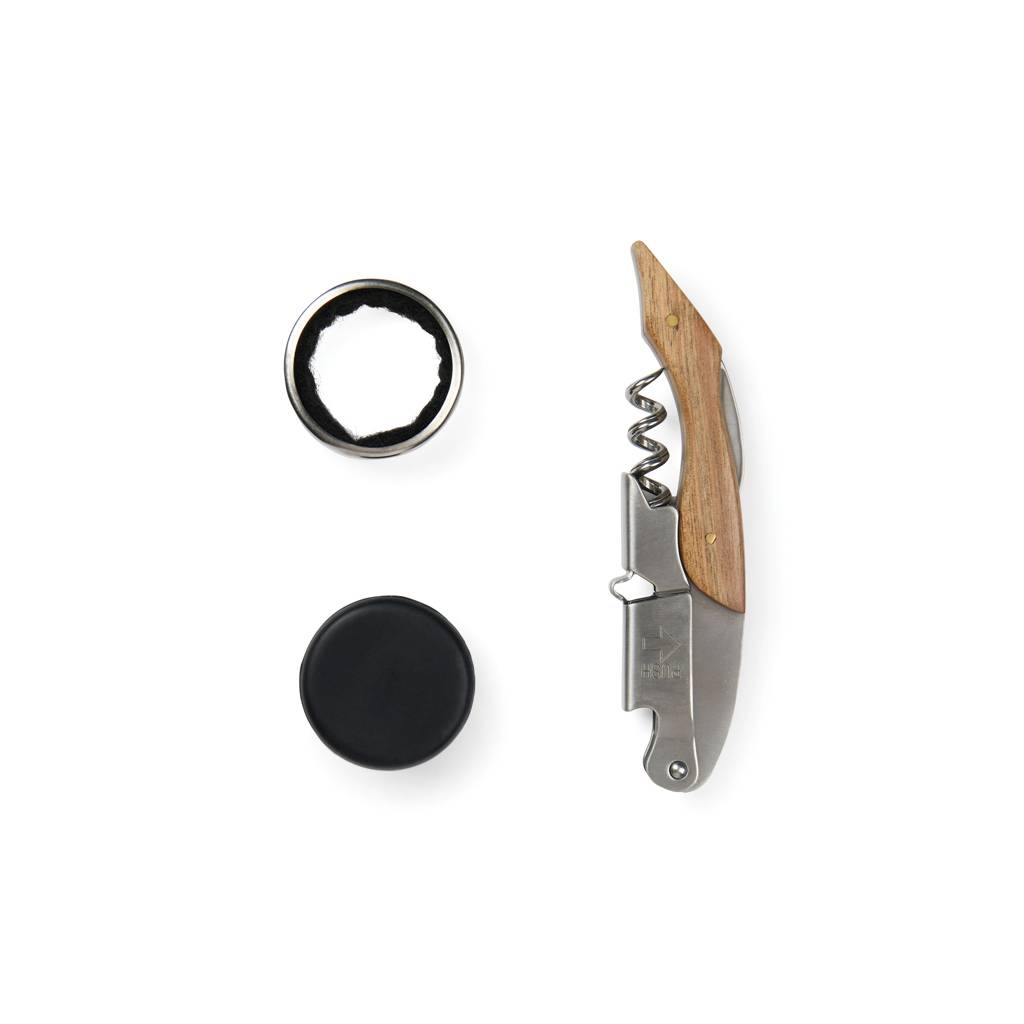 Souprava VINGA Story of wine, hnědá