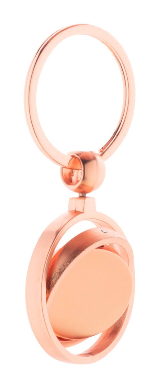 Spinitus prívesok na kľúče, ružová rose