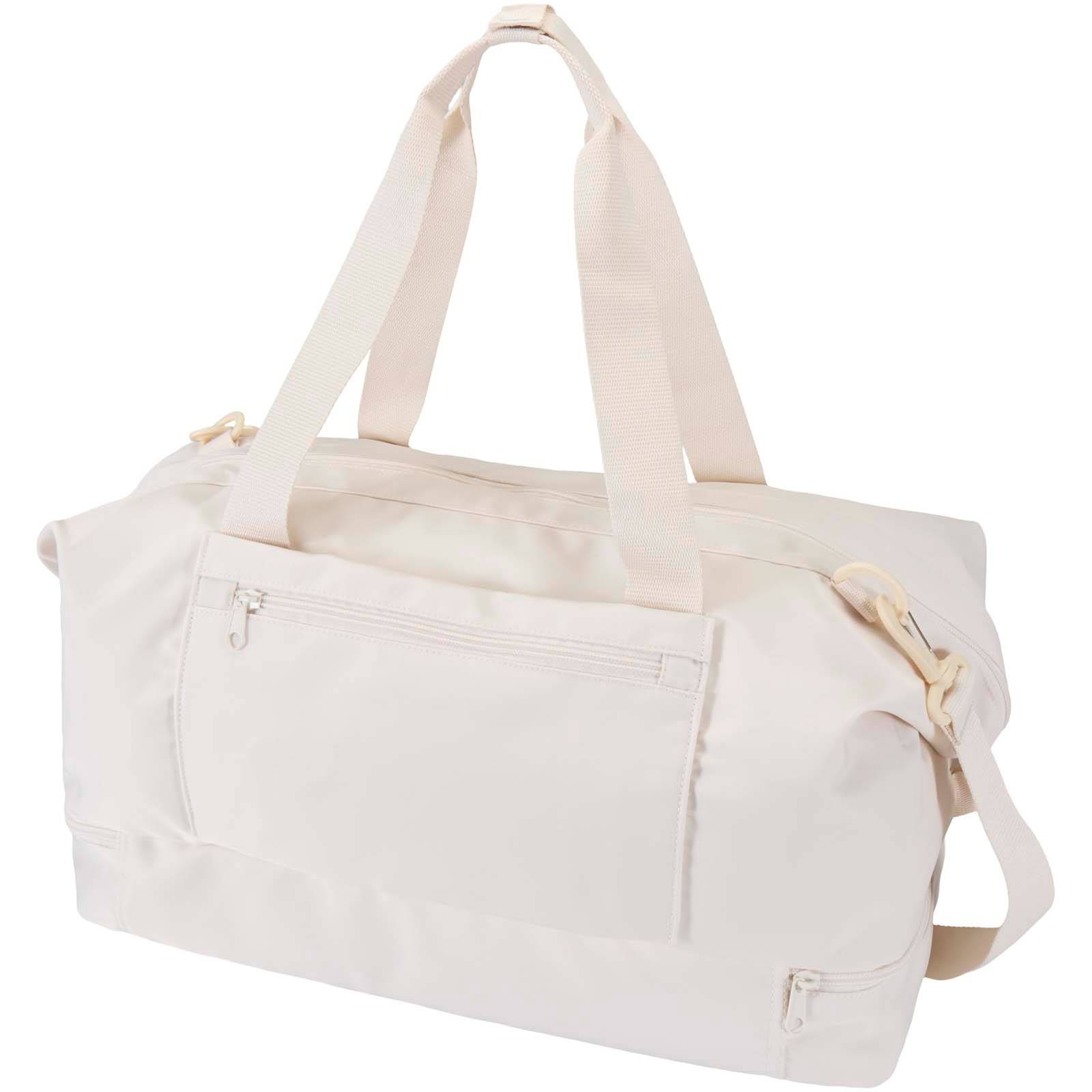 Športová taška Trip Aware™ z recyklovaného materiálu s objemom 42 l, biela Creme